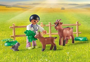 Playmobil Zestaw z figurkami Country 71442 Traktor z przyczepa i zbiornikiem na wodę