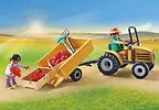 Playmobil Zestaw z figurkami Country 71442 Traktor z przyczepa i zbiornikiem na wodę