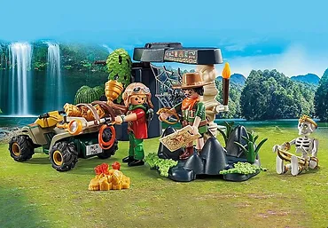 Playmobil Zestaw z figurkami Sports & Action 71454 Poszukiwania skarbu w dźungli