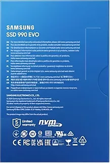 Samsung Dysk SSD 2TB 990EVO Gen4.0x4 NVMeMZ-V9E2T0BW