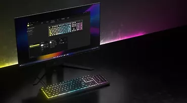 Corsair Klawiatura mechaniczna K55 Core RGB Black