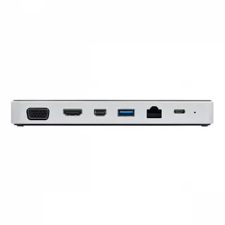 Eaton Stacja dokująca USB, potrójny wyświetlacz 4K HDMI i mDP, VGA, USB 3.2 Gen 1, koncentrator USB-A/C, GbE, ładowanie PD 60W   U442-DOCK16-B