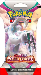 Pokemon TCG Karty Scarlet & Violet - Paldea Evolved - Sleeved Booster
