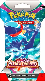 Pokemon TCG Karty Scarlet & Violet - Paldea Evolved - Sleeved Booster
