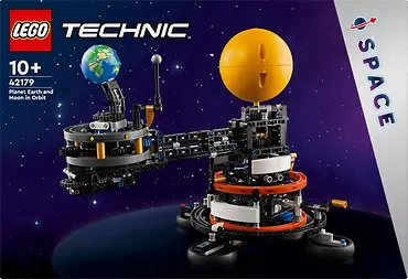LEGO Klocki Technic 42179 Planeta Ziemia i Księżyc na orbicie