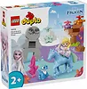 LEGO Klocki DUPLO Disney 10418 Elza i Bruni w Zaczarowanym lesie