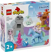 LEGO Klocki DUPLO Disney 10418 Elza i Bruni w Zaczarowanym lesie