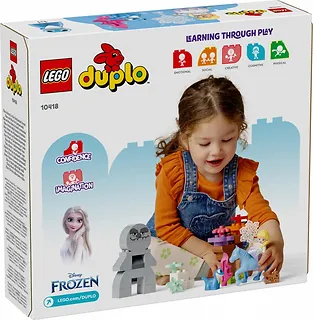 LEGO Klocki DUPLO Disney 10418 Elza i Bruni w Zaczarowanym lesie