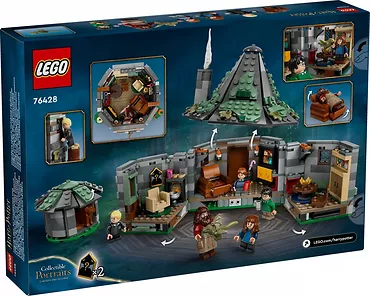 LEGO Klocki Harry Potter 76428 Chatka Hagrida: niespodziewana wizyta