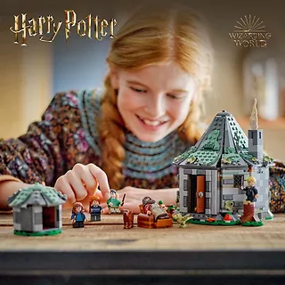 LEGO Klocki Harry Potter 76428 Chatka Hagrida: niespodziewana wizyta