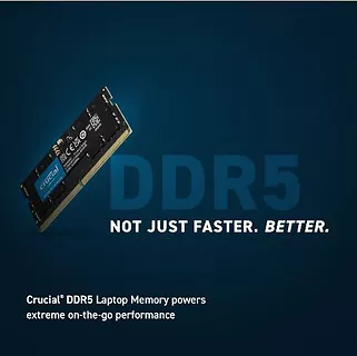 Crucial Pamięć do notebooka DDR5 SODIMM  96GB(2*48) /5600 CL46 (16Gbit)