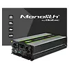 Qoltec Przetwornica napięcia Monolith | 3000W | 6000W | 24V na 230V |   Czysty Sinus | LCD