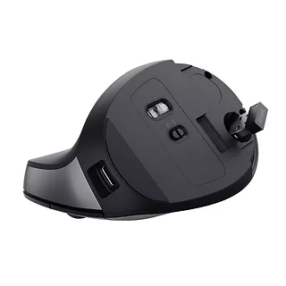 Trust Mysz bezprzewodowa ergonomiczna Bayo II czarna