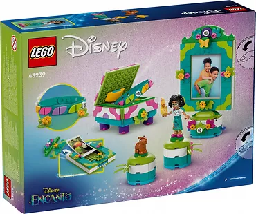 LEGO Klocki Disney Classic 43239 Ramka na zdjęcia i szkatułka Mirabel