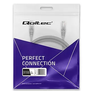 Qoltec Kabel patchcord UTP | CAT5e | 2 x RJ-45 | 5m