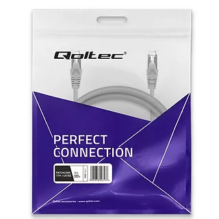 Qoltec Kabel patchcord FTP | CAT5e | 2 x RJ-45 | 3m