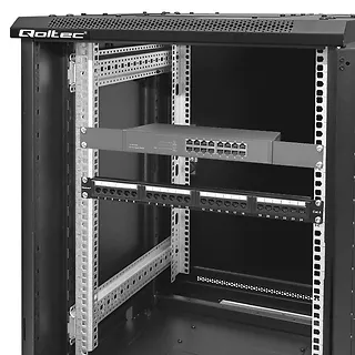 Qoltec Szafa RACK 19" | 15U | 600 x 600 x 855 | stalowa obudowa