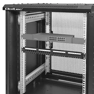 Qoltec Szafa RACK 19" | 15U | 600 x 600 x 855 | stalowa obudowa