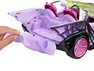 Mattel Auto Monster High Fioletowy kabriolet z pajęczą siecią