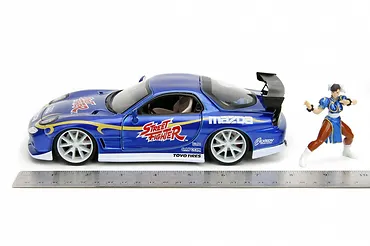 JADA TOYS Pojazd Street Fighter 1993 Mazda RX7 1/24