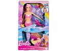 Mattel Lalka Barbie Malibu Syrenka Zmiana koloru