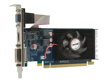 Karta graficzna AFOX Radeon HD 6450 1GB DDR3 64Bit DVI HDMI VGA LP Fan
