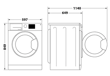 Hotpoint-Ariston Suszarka H8D94WBEU