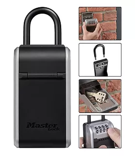 Master Lock Kasetka na klucze z zamkiem szyfrowym i wyjmowaną szeklą