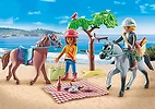 Playmobil Zestaw figurek Horses 71470 Wycieczka konna na plażę z Amelią i Benem