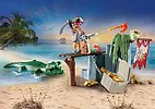 Playmobil Zestaw figurek Pirates 71473 Pirat z aligatorem
