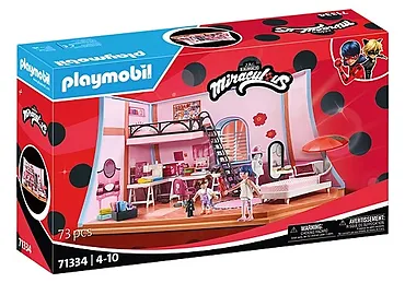 Playmobil Zestaw figurek Miraculum 71334 Poddasze Marinette