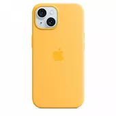 Apple Etui silikonowe z MagSafe do iPhonea 15 - sunshine