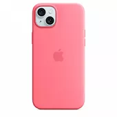 Apple Etui silikonowe z MagSafe do iPhonea 15 Plus - różowe