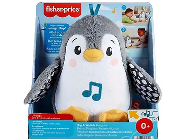 Fisher Price Muzyczny Pingwinek Kiwaczek Zabawka dla Niemowląt HNC10