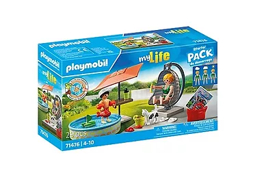 Playmobil Zestaw figurek City Life 71476 Wodna zabawa w ogrodzie