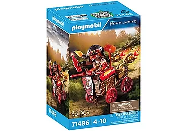 Playmobil Zestaw figurek Novelmore 71486 Pojazd wyścigowy Kahbooma