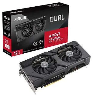 Karta graficzna ASUS Dual Radeon RX 7700 XT OC Edition 12GB GDDR6