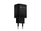 Natec Ładowarka sieciowa Ribera GAN 1X USB-A + 1X USB-C 30W Czarna