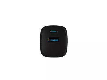 Natec Ładowarka sieciowa Ribera GAN 1X USB-A + 1X USB-C 30W Czarna