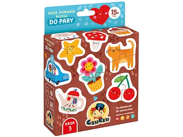 CzuCzu Układanka Moje pierwsze puzzle - Do pary