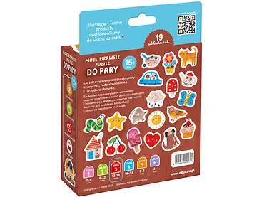 CzuCzu Układanka Moje pierwsze puzzle - Do pary