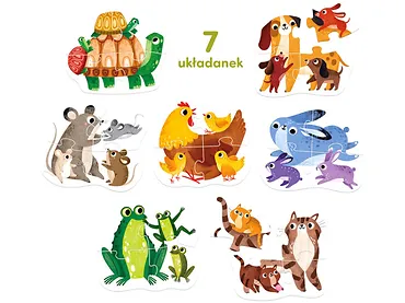CzuCzu Układanka Moje pierwsze puzzle - Maluchy