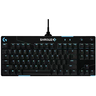 Klawiatura Logitech G PRO X Shroud czarna