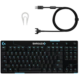 Klawiatura Logitech G PRO X Shroud czarna