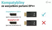 i-tec Adapter DisplayPort to HDMI (max 4K/30Hz)