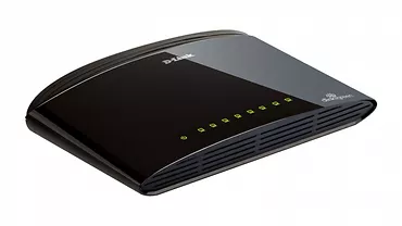 D-Link DES-1008D switch L2 8x10/100 Desktop/Wall NO FAN