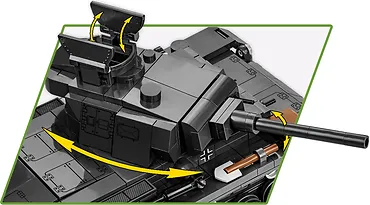 Cobi Klocki Klocki Historical Collection WWII Panzer III Ausf. J 590 klock&oacute;w