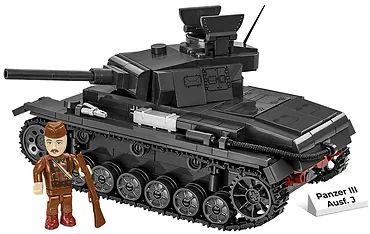 Cobi Klocki Klocki Historical Collection WWII Panzer III Ausf. J 590 klock&oacute;w