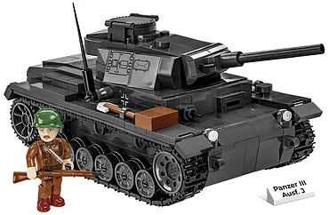 Cobi Klocki Klocki Historical Collection WWII Panzer III Ausf. J 590 klock&oacute;w
