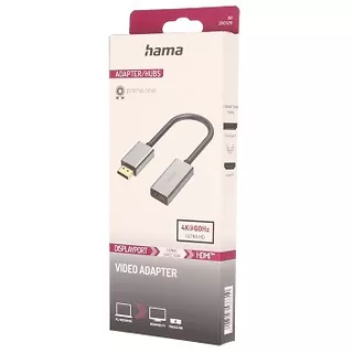 Hama Adapter premium DisplayPort HDMI 4K